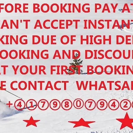 Contact Us At What App - 0041-798-079-427 To Book!! - Chalet 14 Bedrooms In Crans Montana *