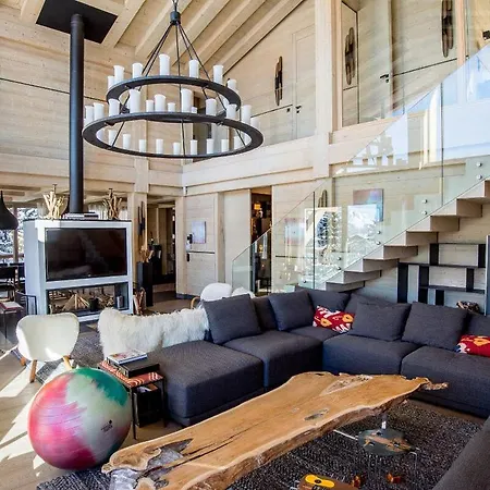 Contact Us At What App - 0041-798-079-427 To Book!! - Chalet 14 Bedrooms In Crans Montana Vila *