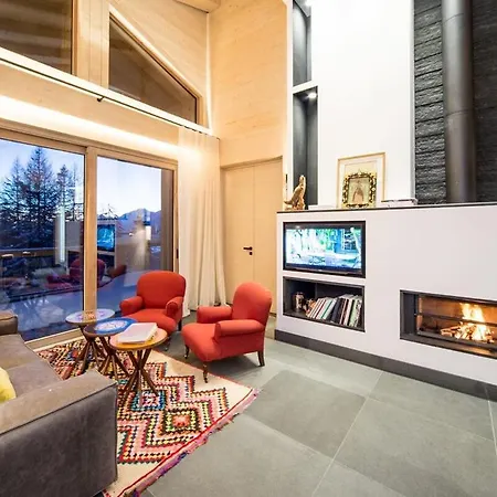 Contact Us At What App - 0041-798-079-427 To Book!! - Chalet 14 Bedrooms In Crans Montana Vila *